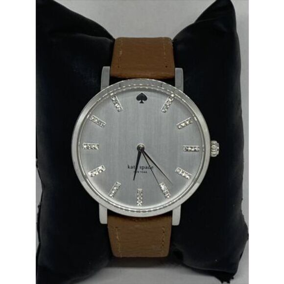 Kate Spade New York 0095 Women\'s Brown Leather Analog Dial Quartz Watch VK135 main image 10